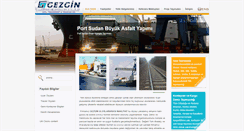 Desktop Screenshot of gezgintransport.com